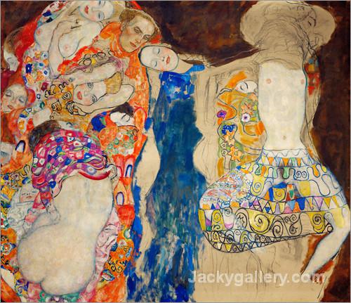 Die Braut by Gustav Klimt paintings reproduction